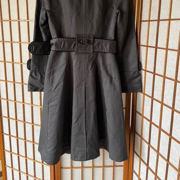 Soia & Kyo Fit and Flare Trenchcoat Y2K XS - Picture 4 of 8